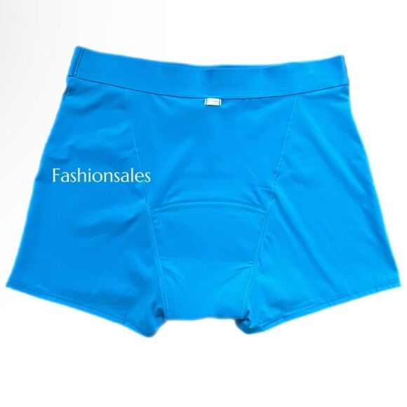 Victorias Secret Pink Sold Out Boyshort Shorty Period Panty Blue - Picture 6 of 8